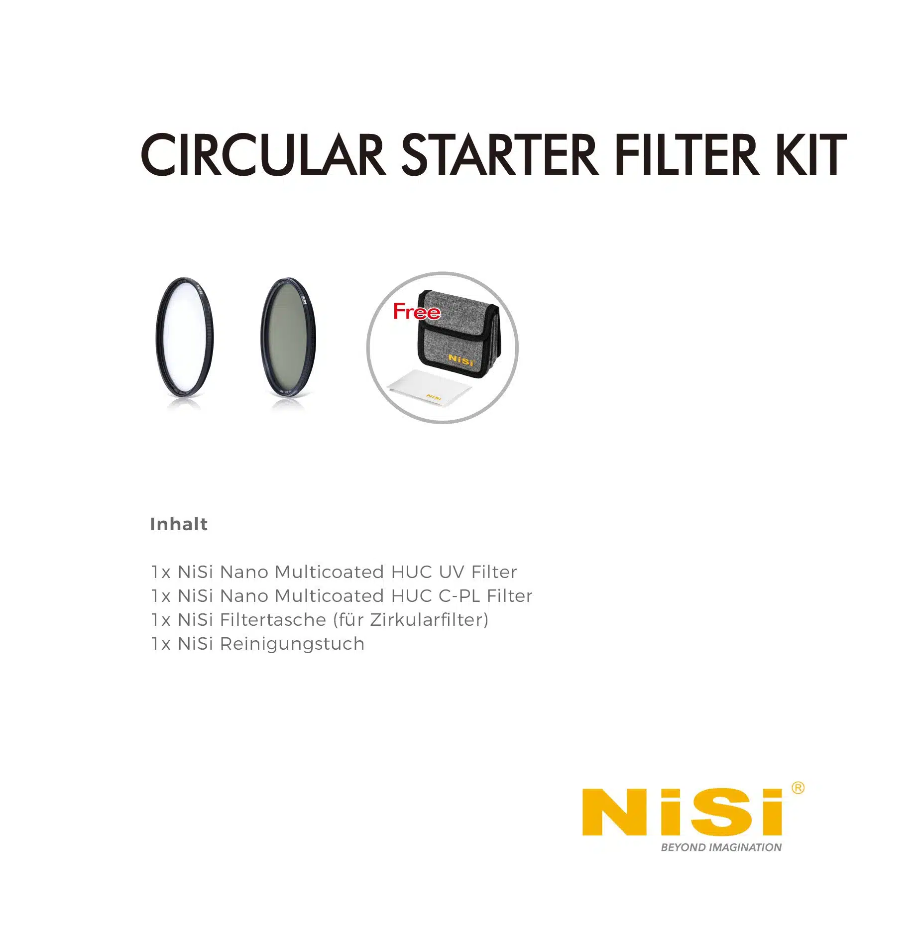 NiSi Circular Starter Kit Inhalt