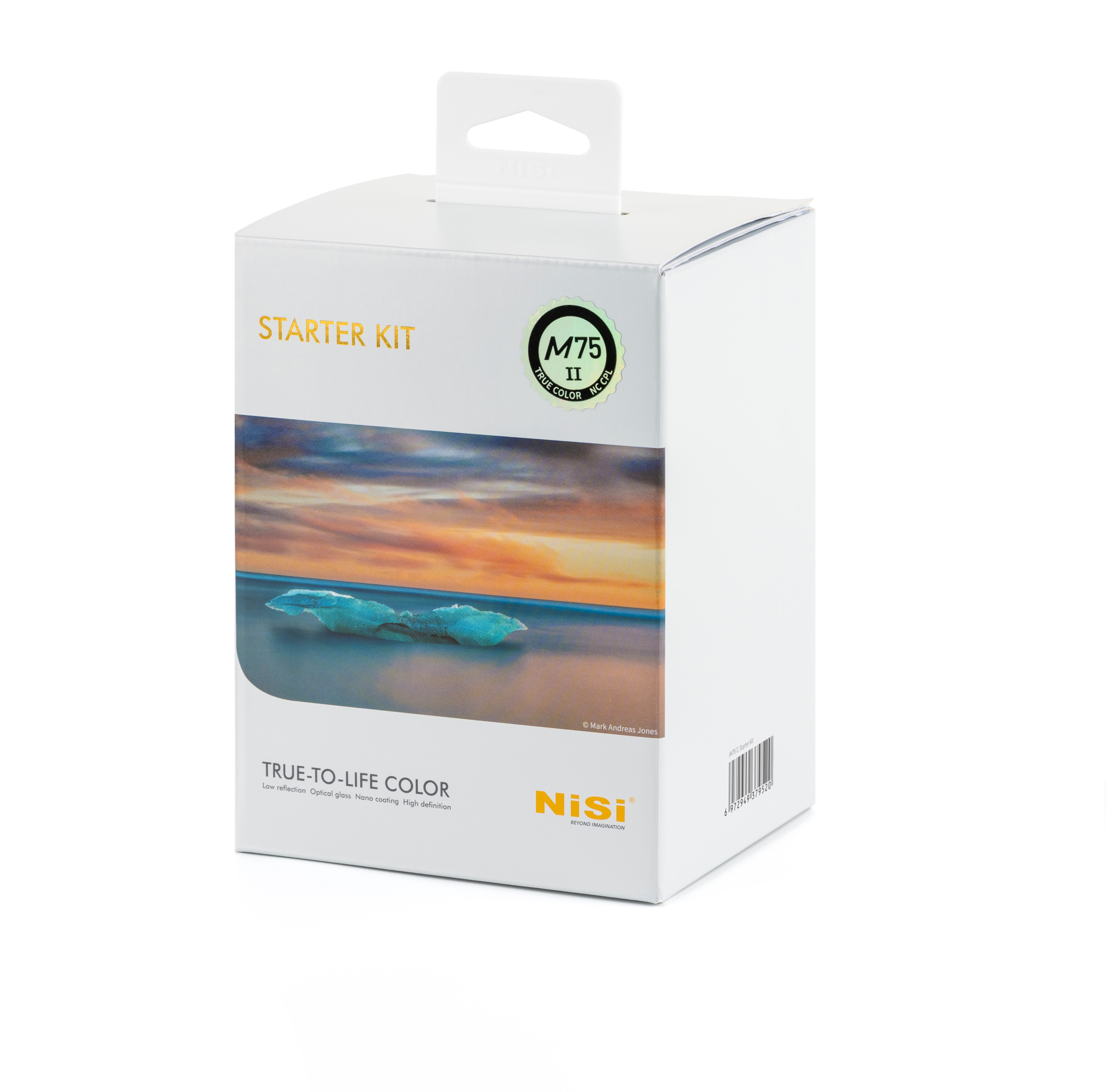 NiSi M75 Starter Kit, Bild der Verpackung